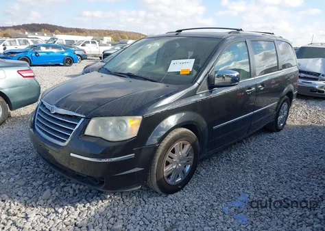2008 Chrysler Town & Country Limited из США, поврежденный, VIN 2A8HR64X48R685357
